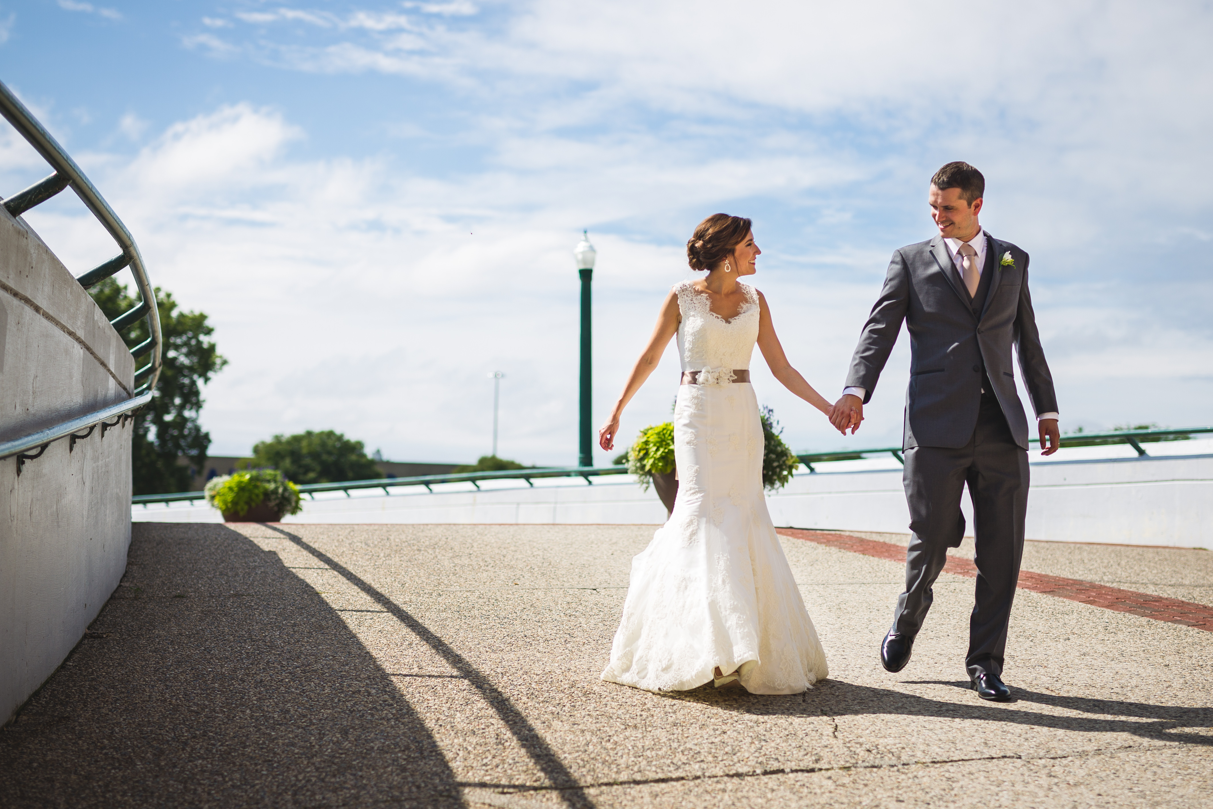 JS Weddings and Events, Grand Rapids Wedding Planner and Floral Designer - Elegant classic ballroom wedding City Flats Grand Rapids