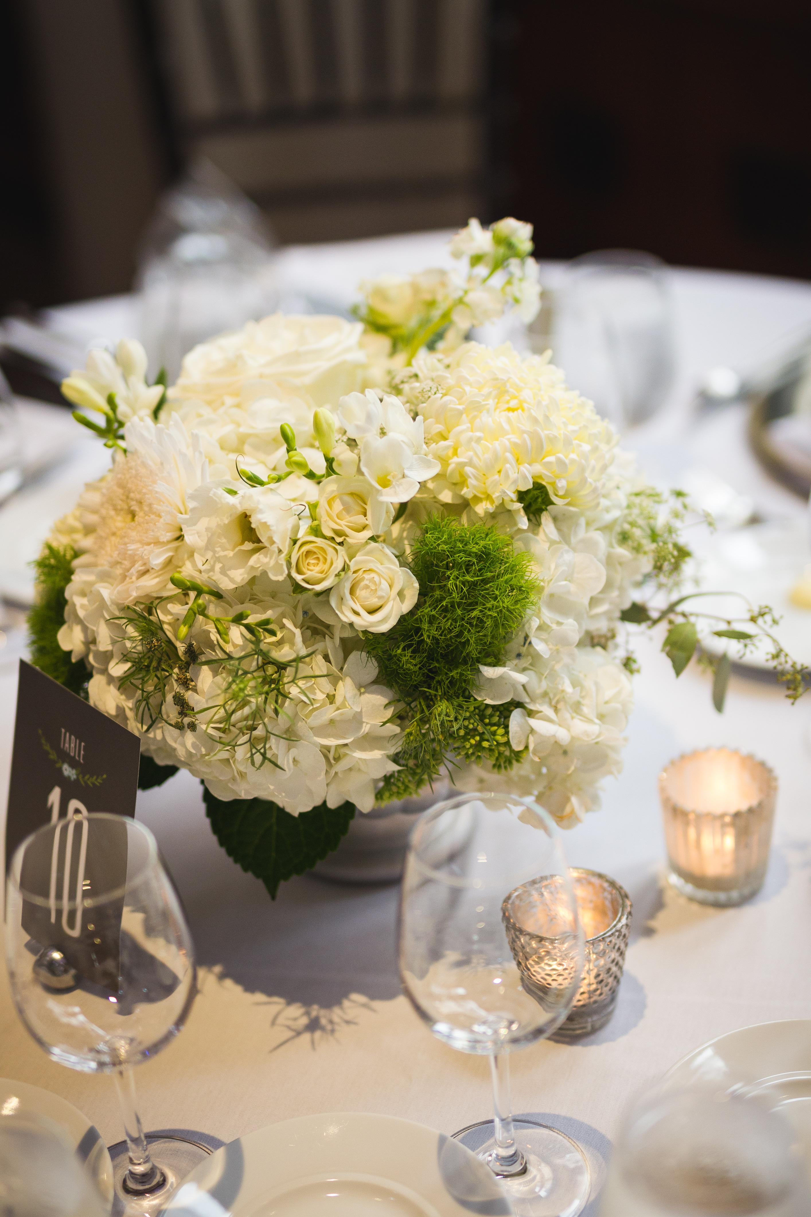JS Weddings and Events, Grand Rapids Wedding Planner and Floral Designer - Elegant classic ballroom wedding City Flats Grand Rapids
