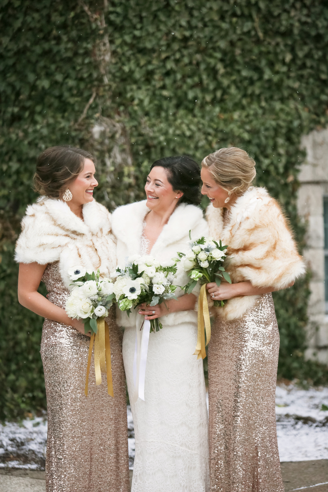 JS Weddings and Events, a Grand Rapids Wedding Planner and Floral Designer. A Winter Glam Wedding at Baker Lofts in Holland Michigan