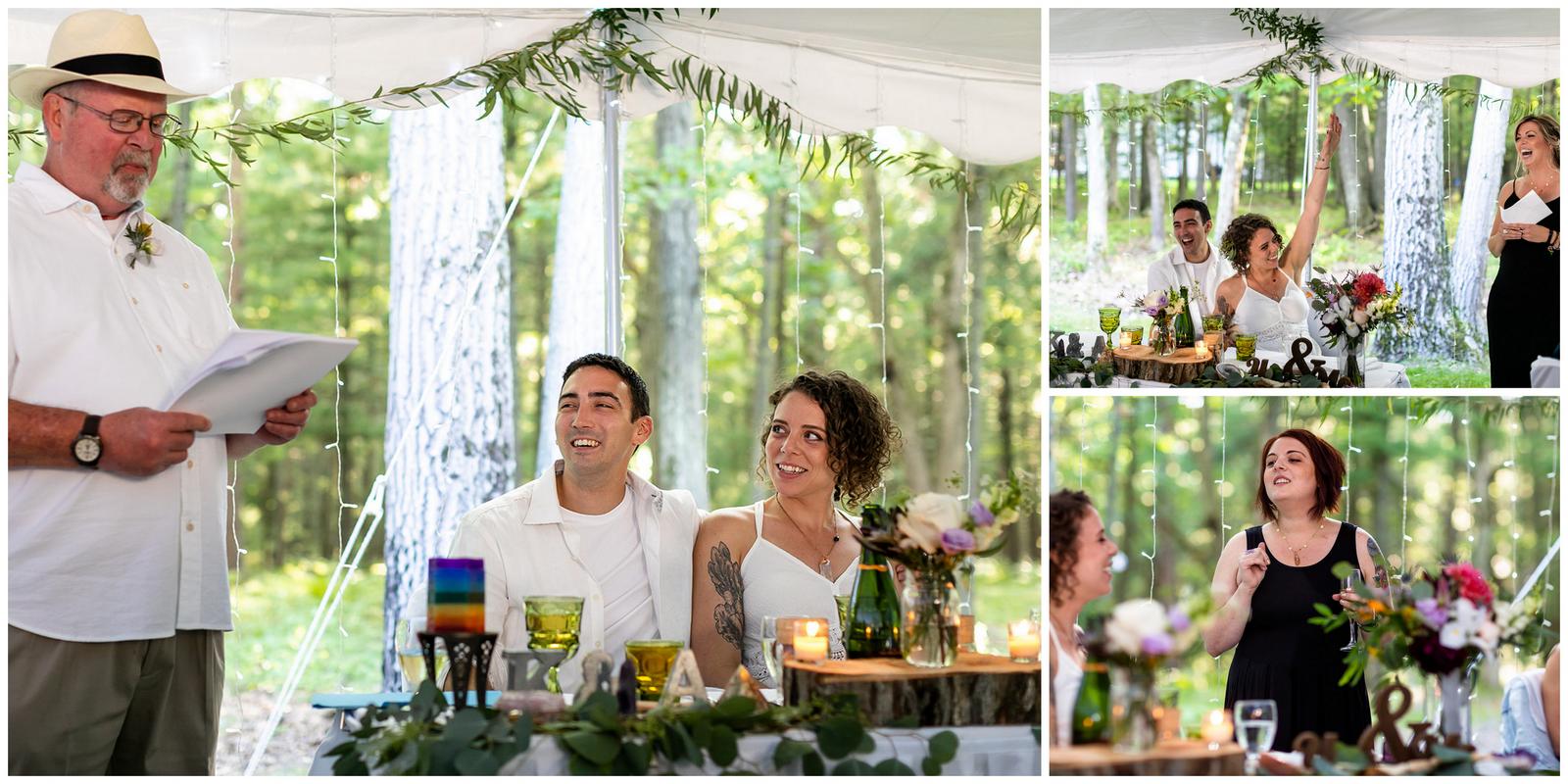 JS Weddings and Events, a Grand Rapids Wedding Planner and Floral Designer. A Moody Bohemian Romantic Nature Inspired Summer Wedding in Northern Michigan