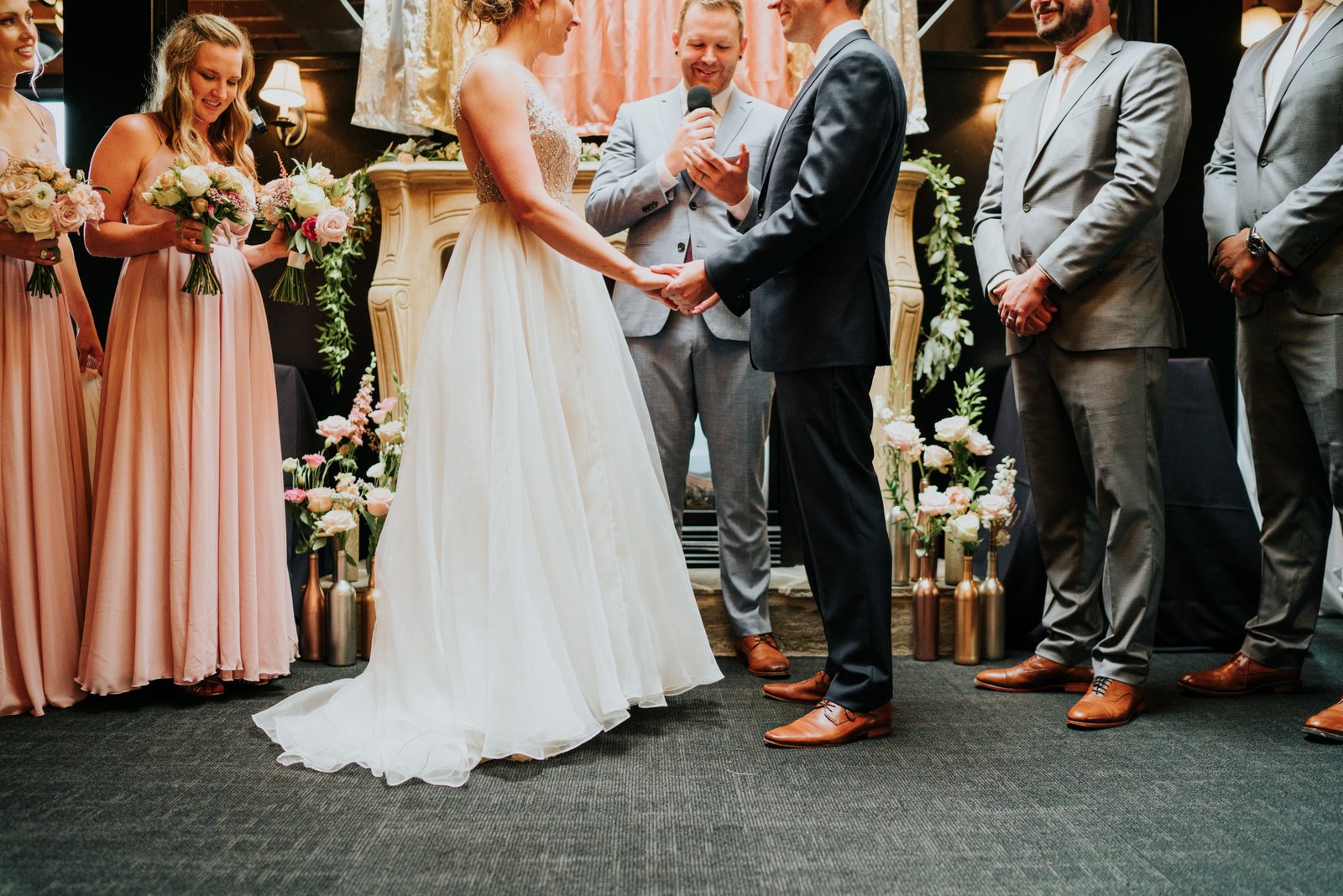 JS Weddings and Events, a Grand Rapids Wedding Planner and Floral Designer. A Moody Summer Romantic Wedding in Downtown Grand Rapids.